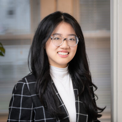 Karen Huang has 10 years of restaurant management experience and decided to take her knowledge into client services.